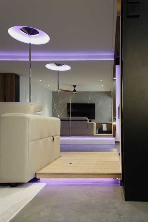 Modern Living Room at Anchorvale
