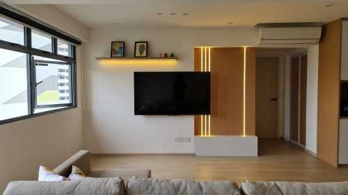 Modern Living Room at Tampines