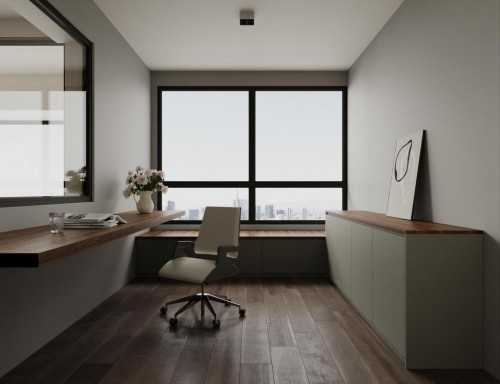 Contemporary Bedroom at yishun 466a