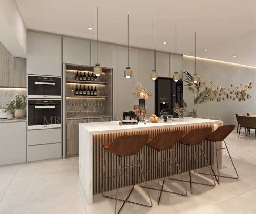 Contemporary Kitchen at Changi lorong 104