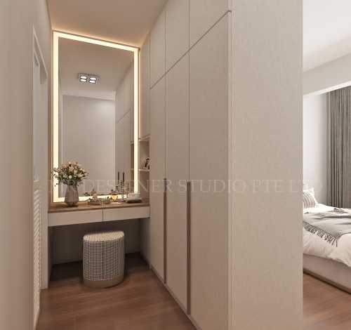 Contemporary Bedroom at Changi lorong 104