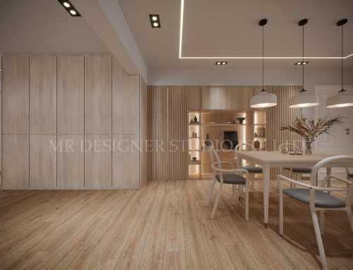 Scandinavian Dining Room at dover cresent