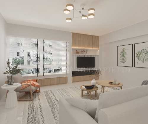 Scandinavian Living Room at tampines 842F