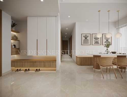 Scandinavian Entryway at The glades