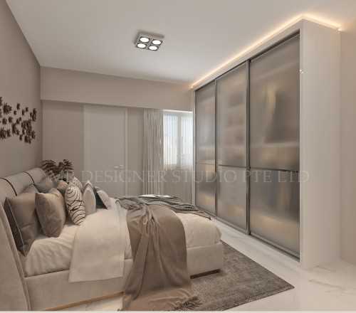 Contemporary Bedroom at woodlands 437