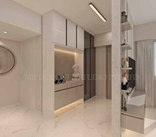 Contemporary Living Room at woodlands 437