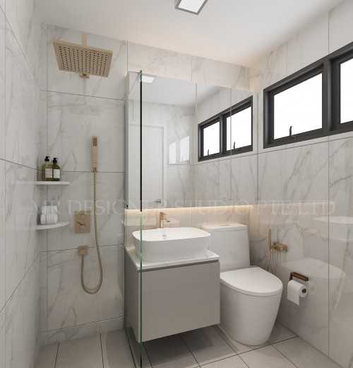 Contemporary Bathroom at woodlands 437