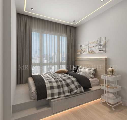 Scandinavian Bedroom at The terrace