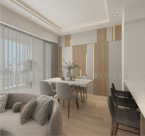 Scandinavian Living Room at The terrace