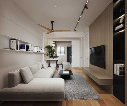 Modern Living Room at Toa pa yoh