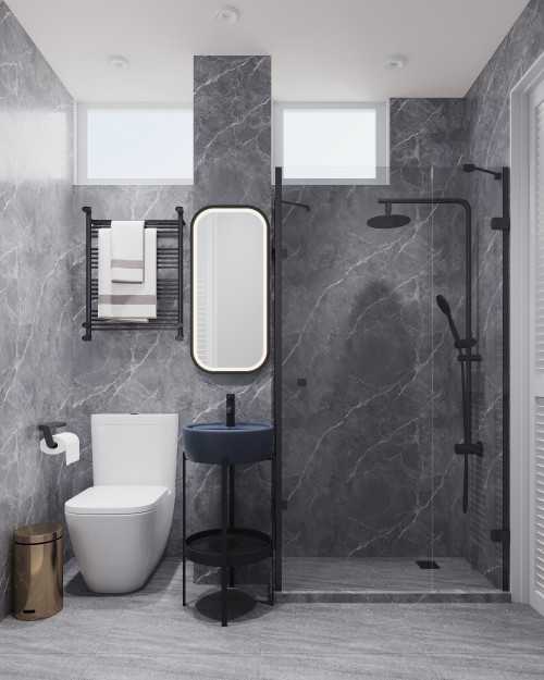 Modern Bathroom at Toa pa yoh