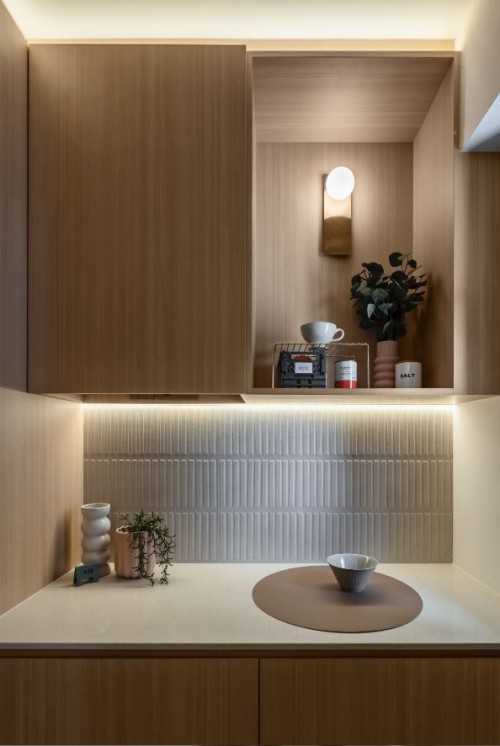 Scandinavian Entryway at 462 Sengkang West Way