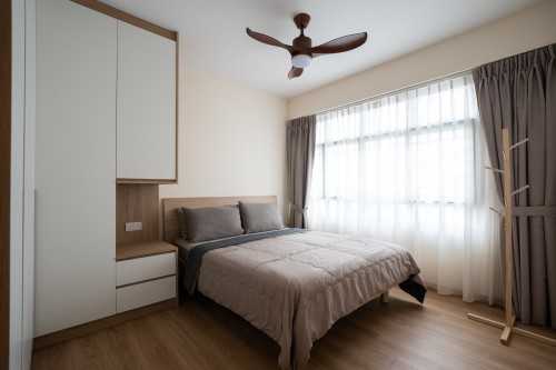 Scandinavian Bedroom at Holland Drive