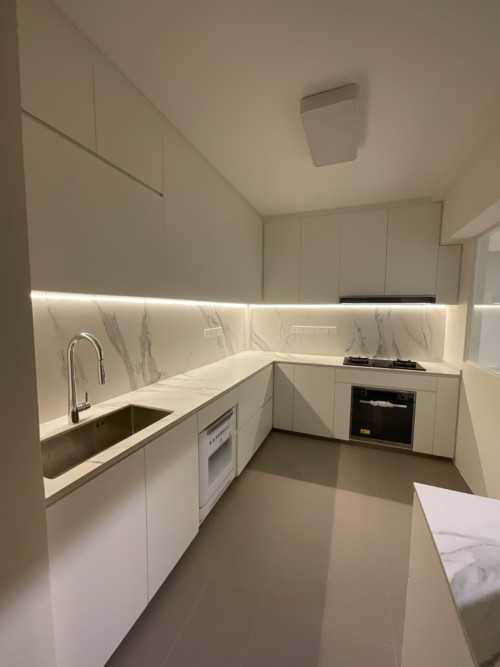 Minimalist Kitchen at Jalan Satu