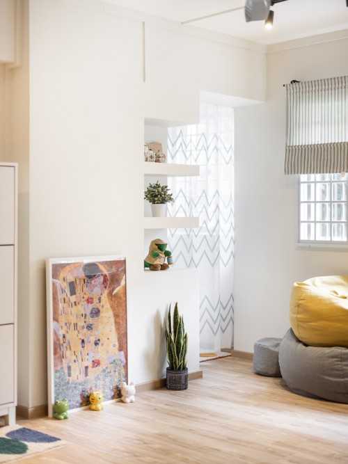 Scandinavian Hallway at Bishan Street 23
