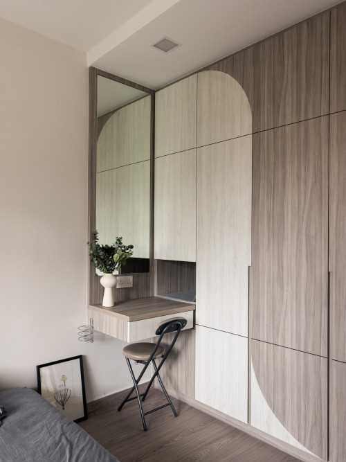 Modern Bedroom at Stirling Road