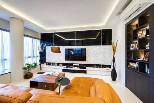 Contemporary Living Room at The Interlace