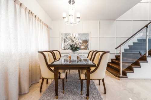 Modern Dining Room at Yung Ping Road