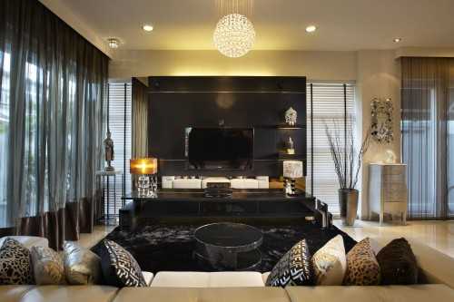 Contemporary Living Room at Penaga Place