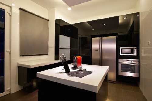 Contemporary Kitchen at Penaga Place
