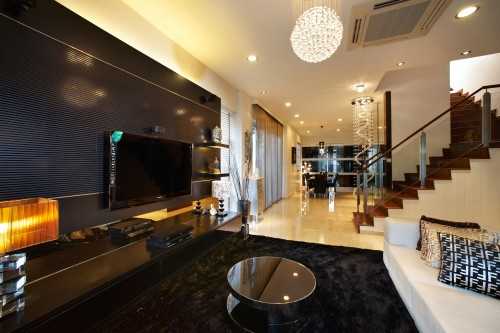 Contemporary Living Room at Penaga Place