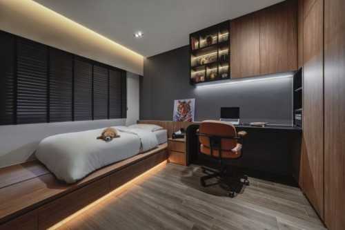 Contemporary Bedroom at 773 Bedok Reservoir View