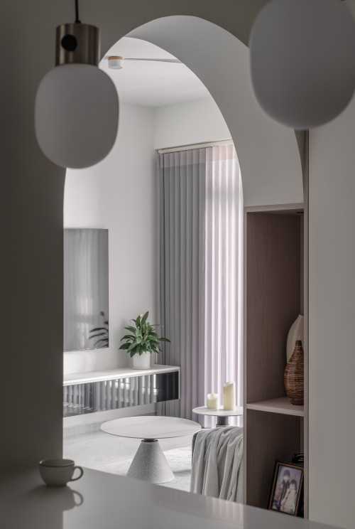 Scandinavian Living Room at Hume Avenue