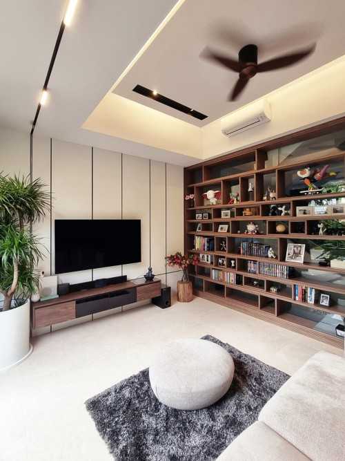 Modern Living Room at Alana