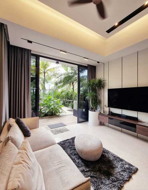 Modern Living Room at Alana