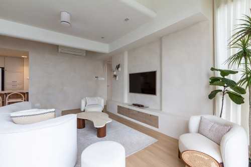 Minimalist Living Room at Jurong West Central 3