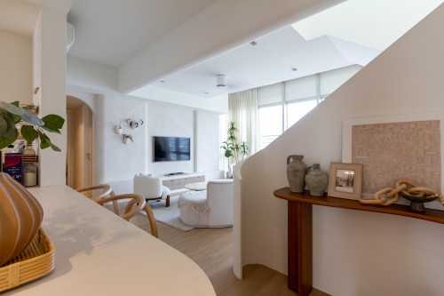 Minimalist Living Room at Jurong West Central 3