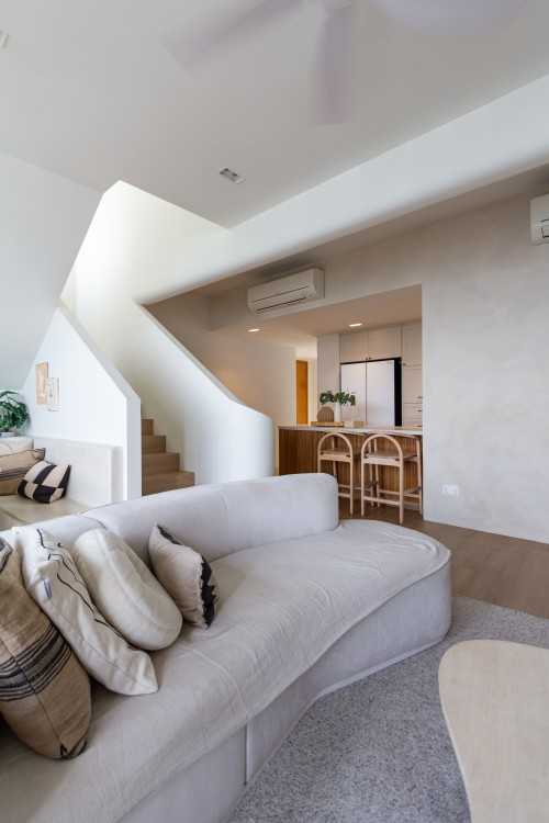 Minimalist Living Room at Jurong West Central 3