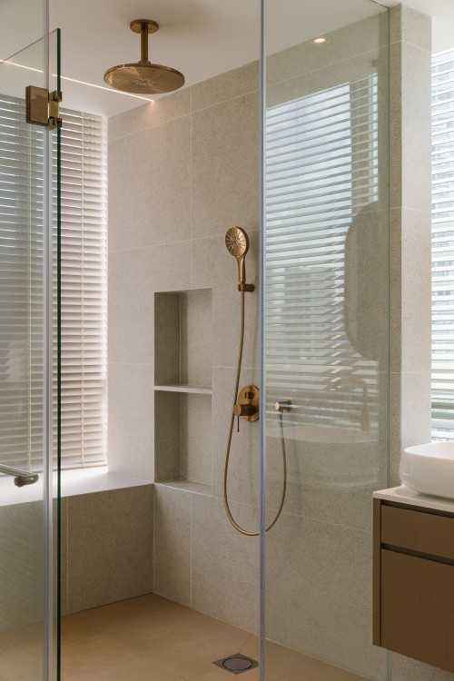 Contemporary Bathroom at St. Thomas Suites