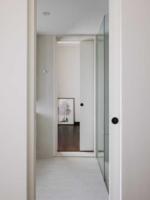 Contemporary Bedroom at St. Thomas Suites