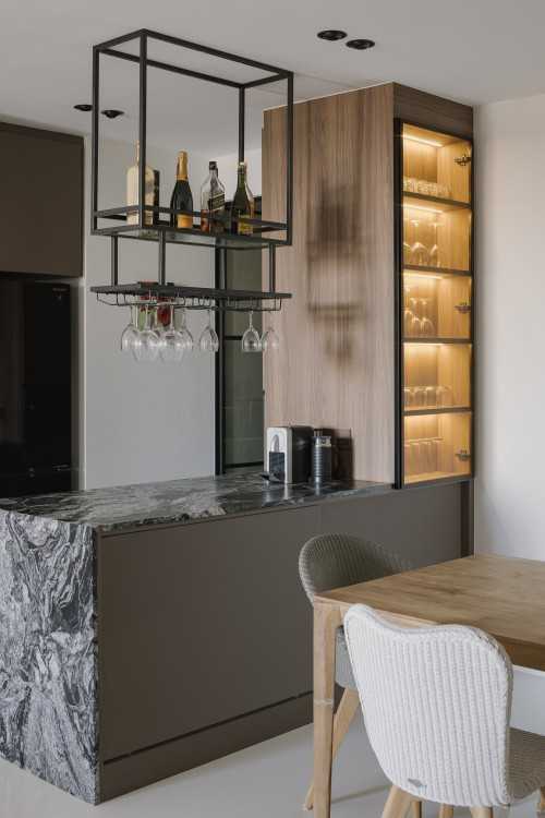 Modern Home Bar at D'Leedon II