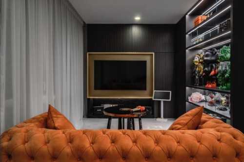 Modern Home Theatre at Lucky Heights