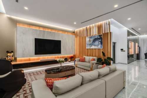 Modern Living Room at Lucky Heights