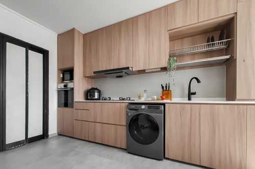 Minimalist Kitchen at Simei Street