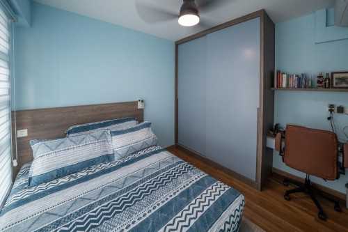 Minimalist Bedroom at 640 Senja Close