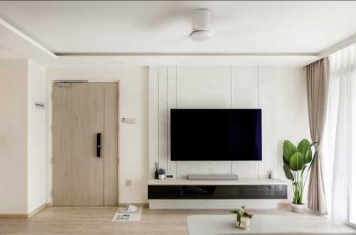 Modern Living Room at 101C Punggol Field