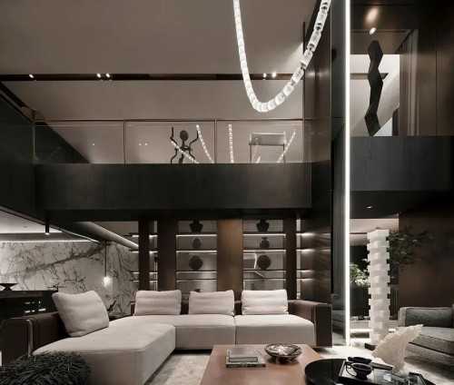 Contemporary Living Room at Landed @ Cable Road