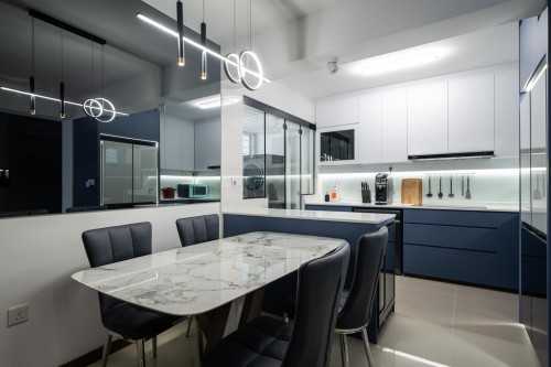 Contemporary Kitchen at 90b Jalan Satu