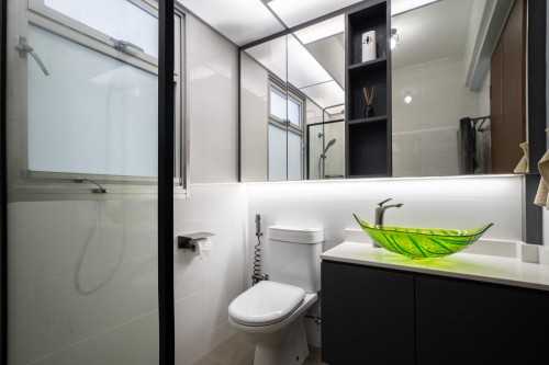 Contemporary Bathroom at 90b Jalan Satu