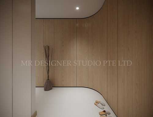 Scandinavian Entryway at 23 mattar road