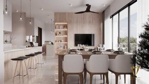 Scandinavian Living Room at piermont grand 6