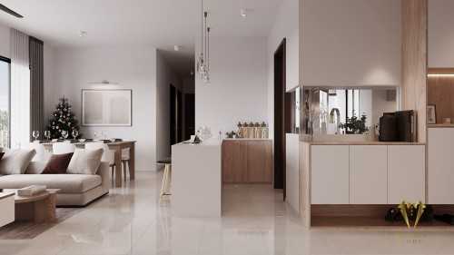 Scandinavian Entryway at piermont grand 6
