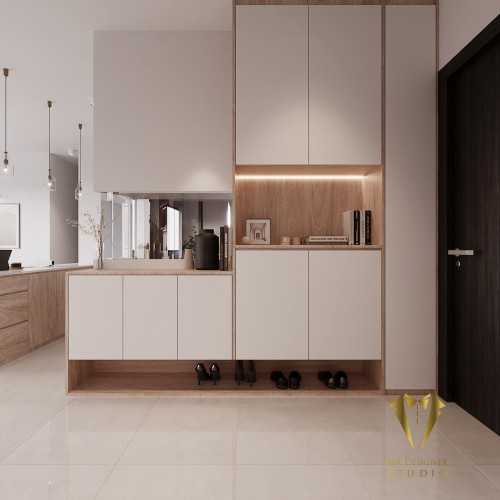 Scandinavian Entryway at piermont grand 6