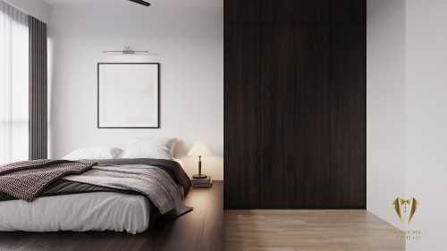 Contemporary Bedroom at Treasure @ tampines
