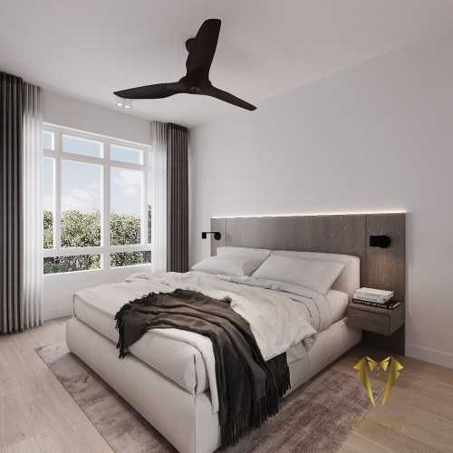 Contemporary Bedroom at 303A punggol central