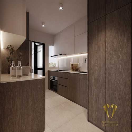 Contemporary Kitchen at 303A punggol central